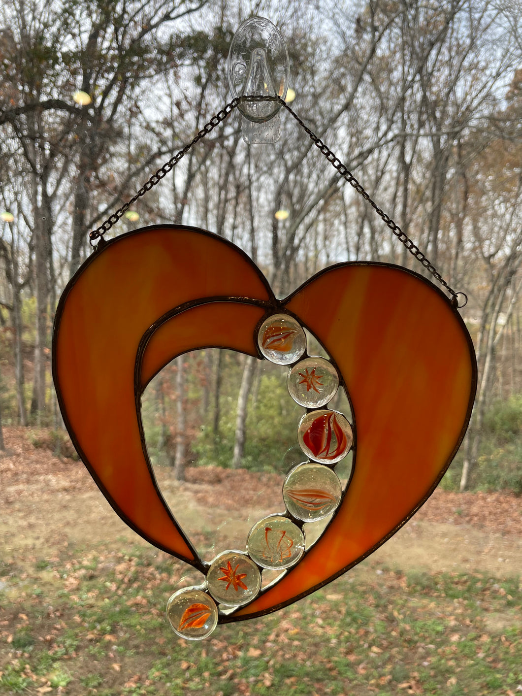 Stained Glass Heart Class 12/12 10-2 CST