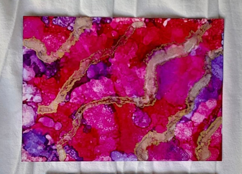 Alcohol Ink Techniques Class 12/10 1-4 CST